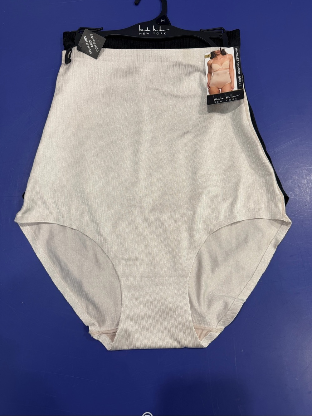 NWT Nicole Miller NY medium 2-pack High-Waist Shaping Briefs panties underwear